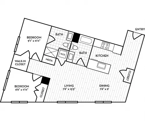 Floor plan B6