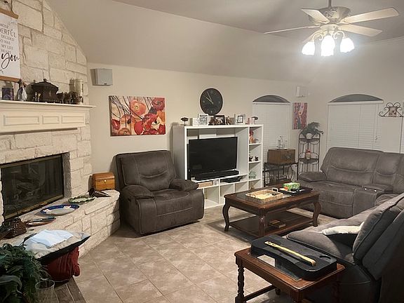 Living Room and Fireplace