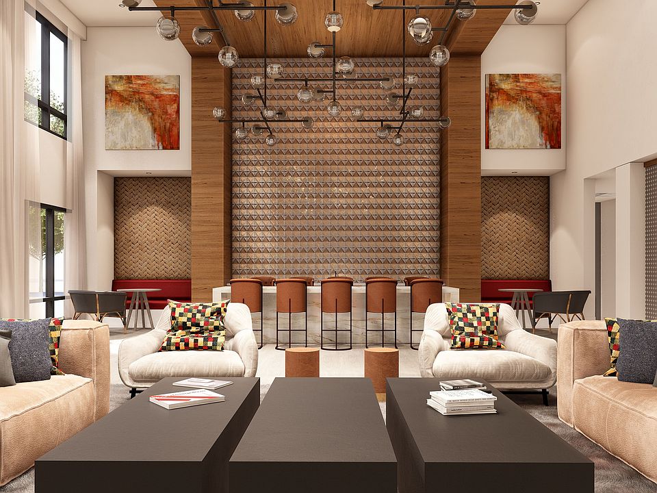 Relax, connect and unwind in the inviting clubhouse