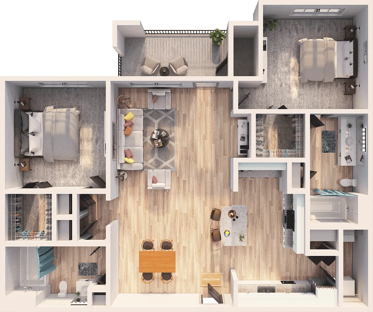 Floor plan Drexel - B1