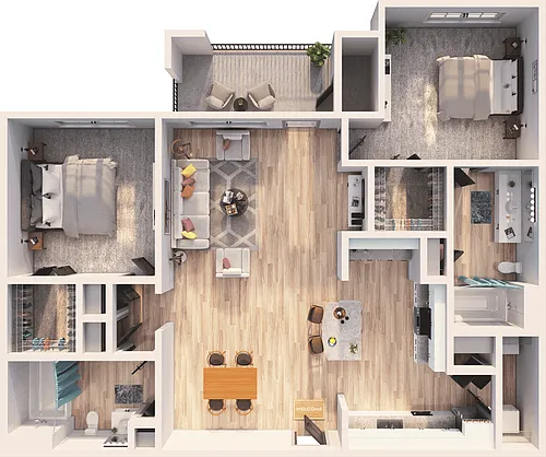 Floor plan Drexel - B1