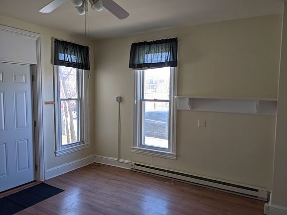 Living room and entryway