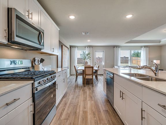 Abundant cabinet space