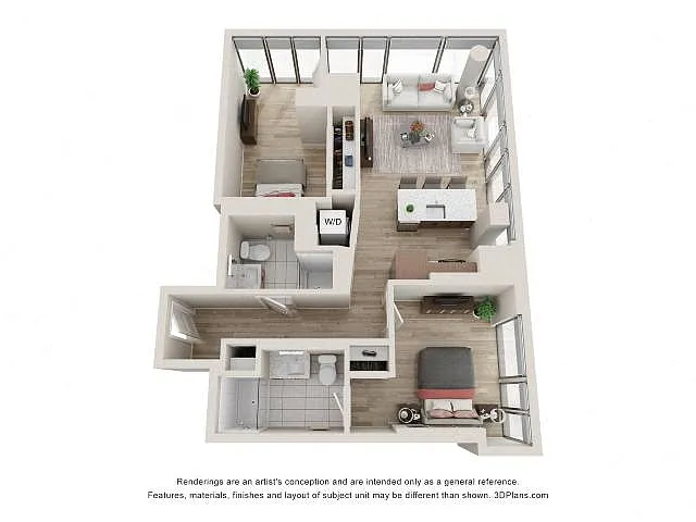 Floor plan B3