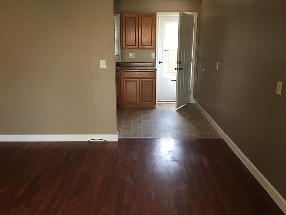 Living room to kitchen/Back door