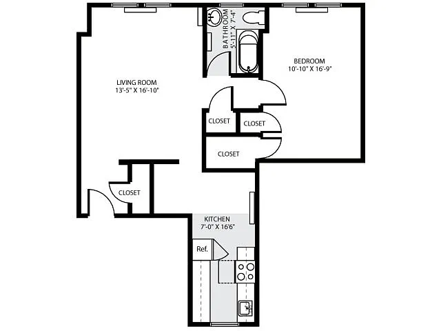 Floor plan 650