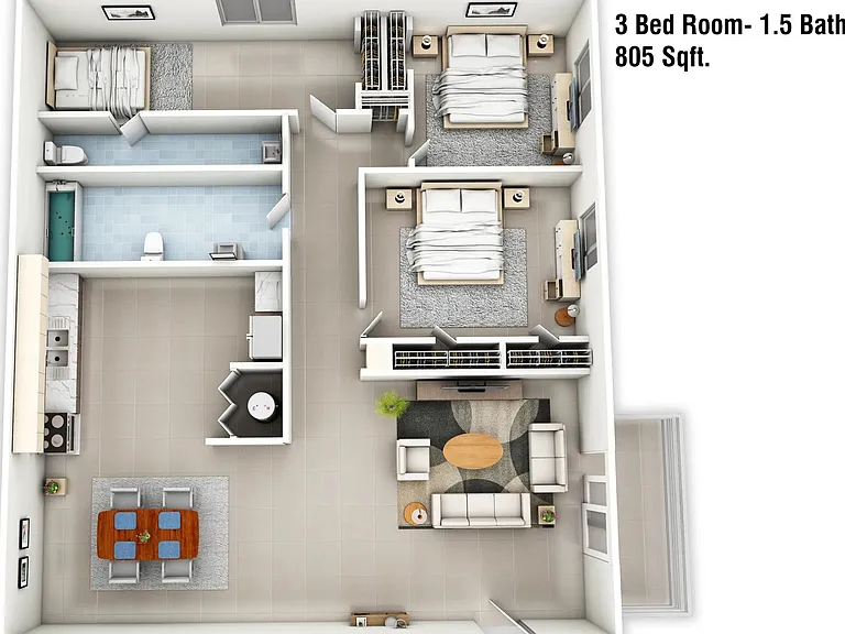 Country Creek Apartments — Photo 55