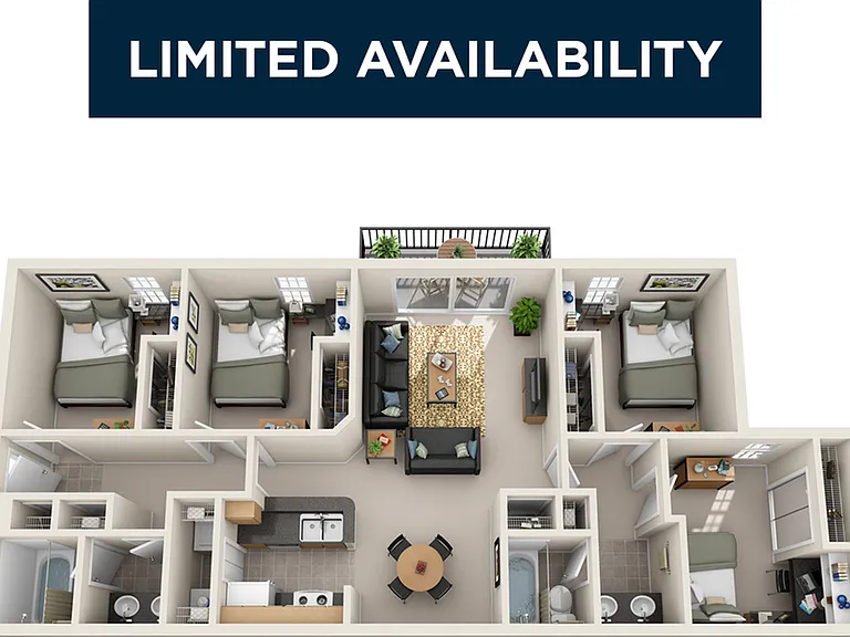 4 Bedroom | 2 Bathroom 4 Bedroom | 2 Bathroom