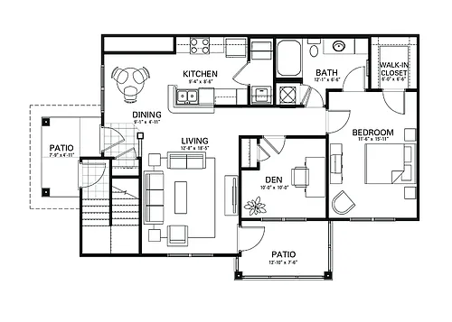 Floor plan A21DG
