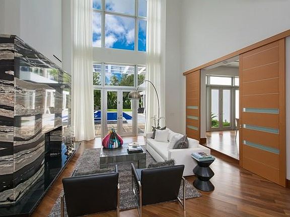 Formal Living Room with Fireplace