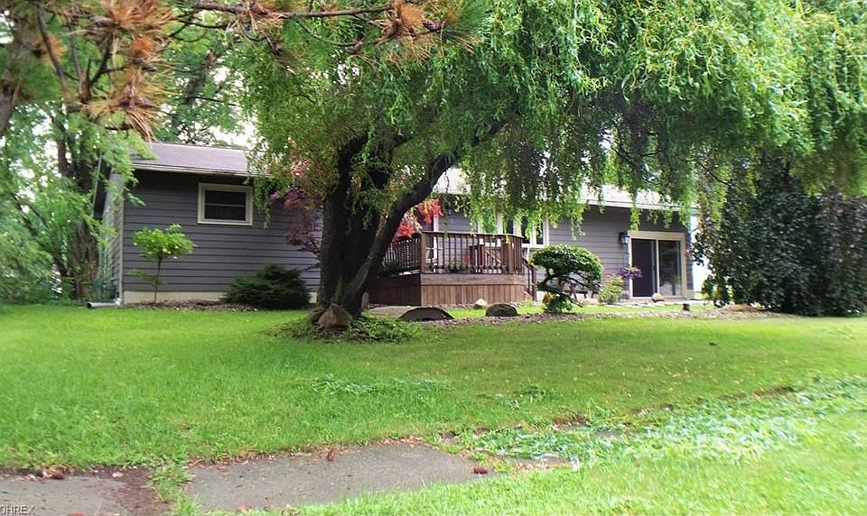 Nicely landscaped with a newer front porch