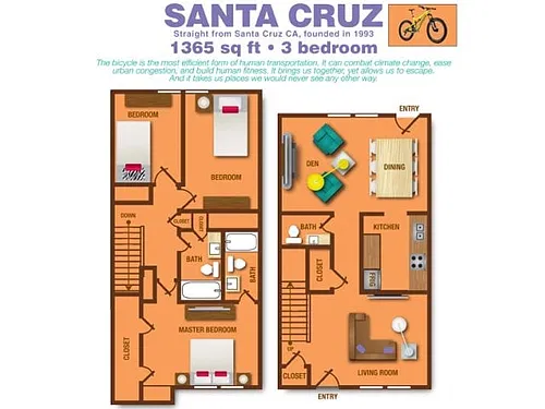 Floor plan Santa Cruz