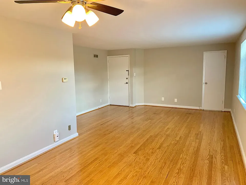 Living room looking at front door