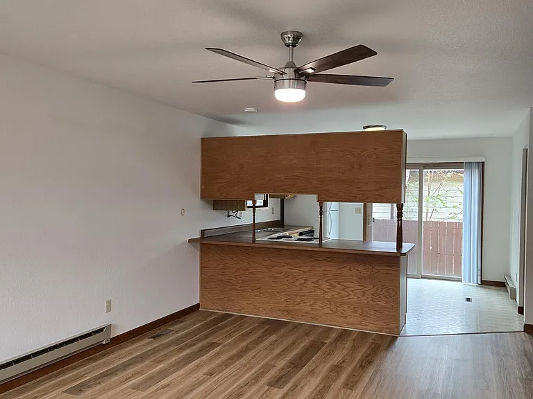 Family Room and Kitchen