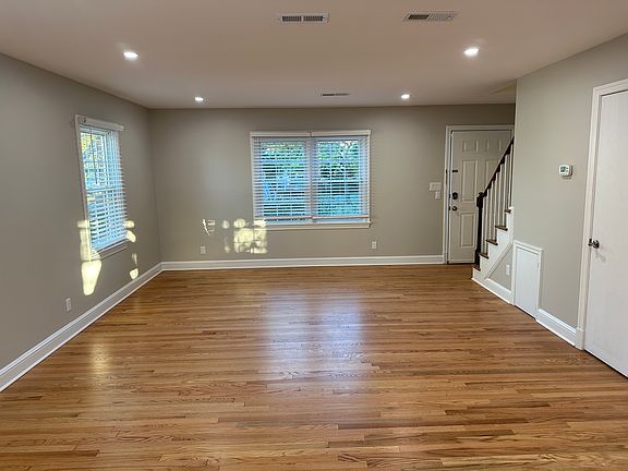 view from back door toward front. Lots of natural light throughout.