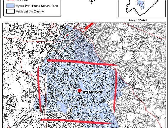 Myers Park HS School Zone 1