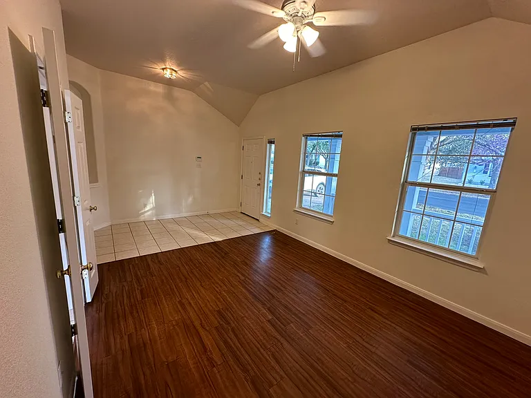 Dining room and front entry