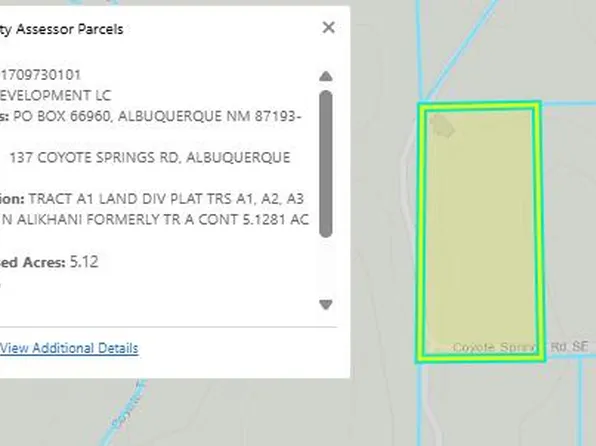 Coyote Springs Rd SE, Albuquerque, NM 87123