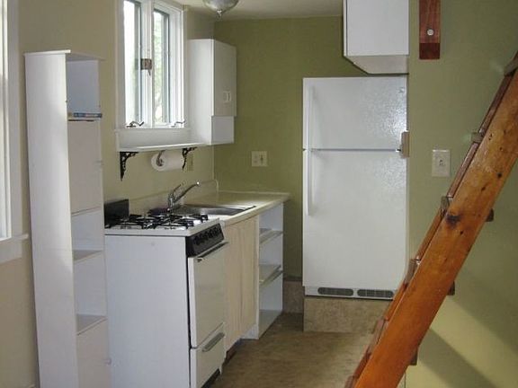 Kitchen & Loft Stairway