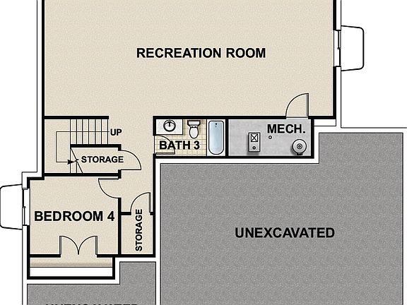 Optional Finished Basement