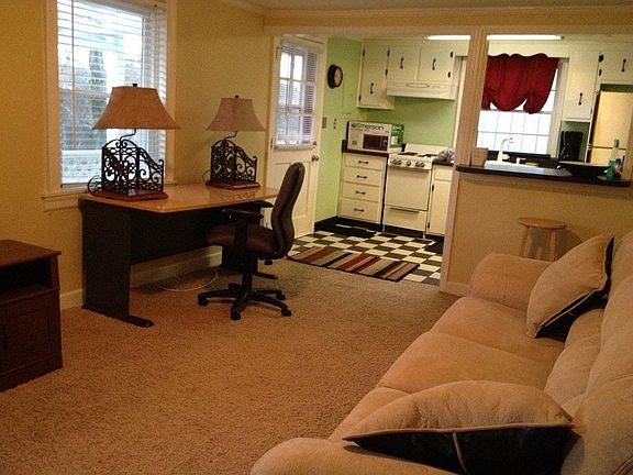 Living Room into Kitchen