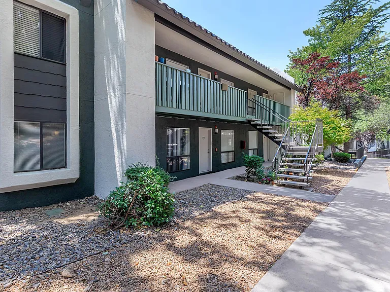 Well-Maintained Grounds - Treehouse Apartment Exterior