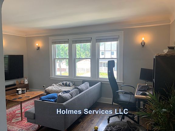 HUGE living room - big enough to serve double duty as an office!