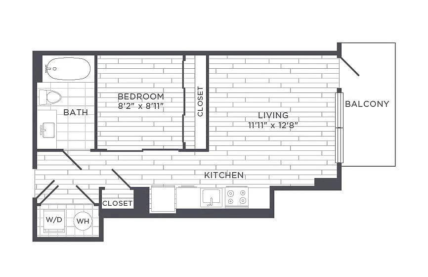 Floor plan Studio