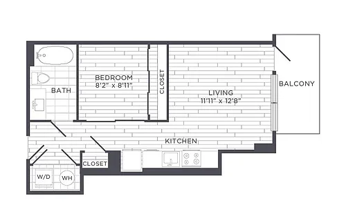 Floor plan Studio