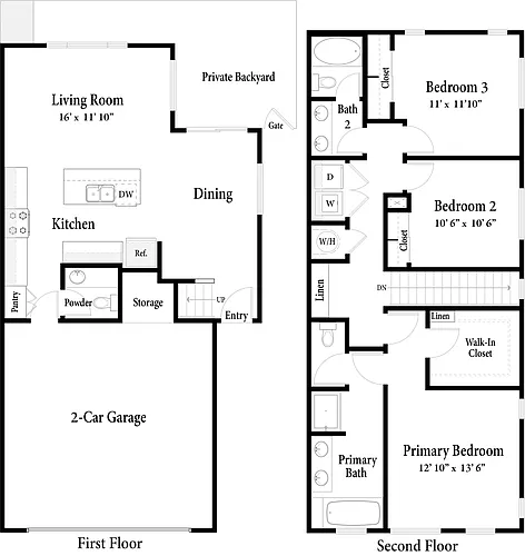 Floor plan C2H