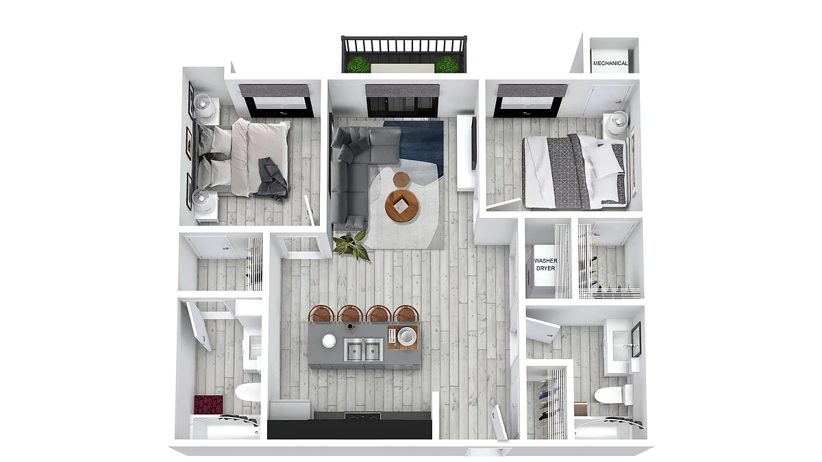 Floor plan B2