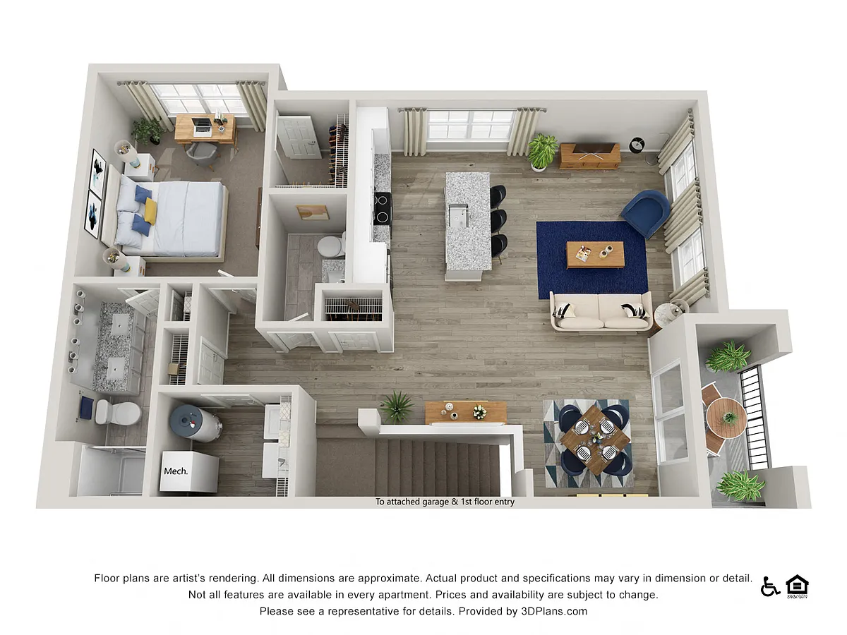 Floor plan The Harrison