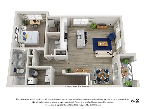 Floor plan The Harrison