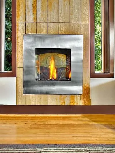 Living Room Gas Fireplace