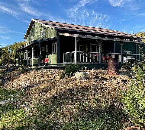 View from  pasture/river