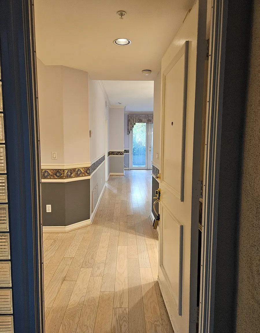 Front entry.