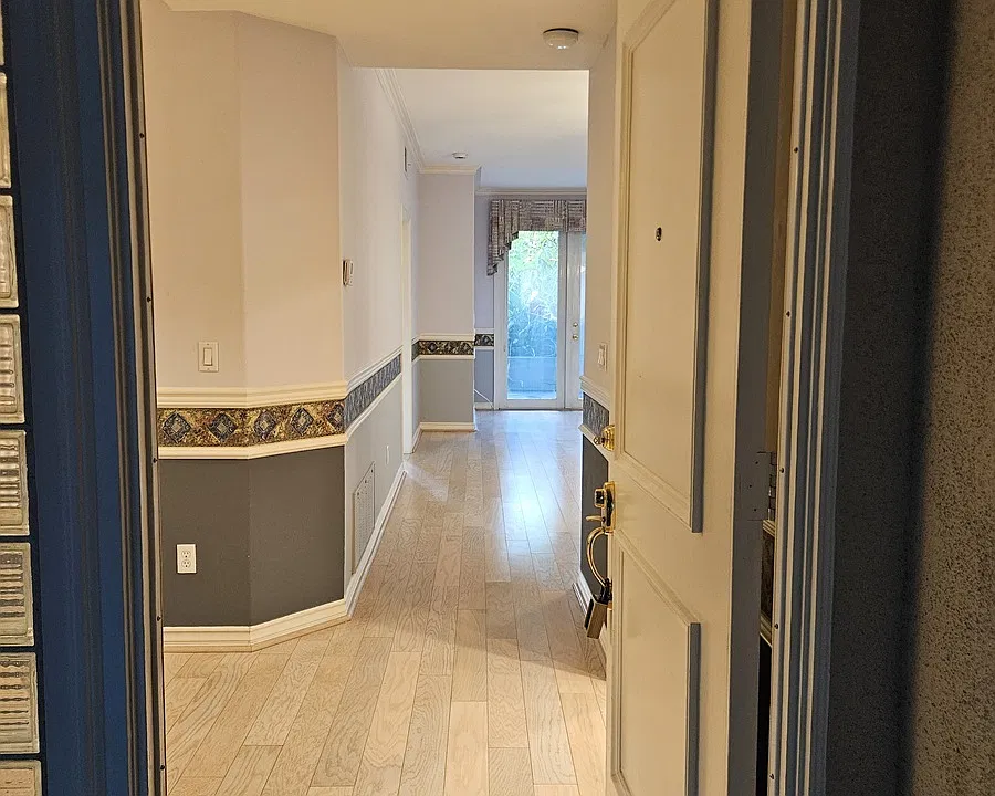 Front entry.