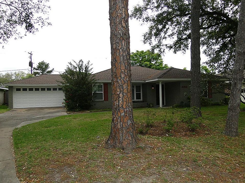 Wonderful mature pine and hard wood trees in front yard