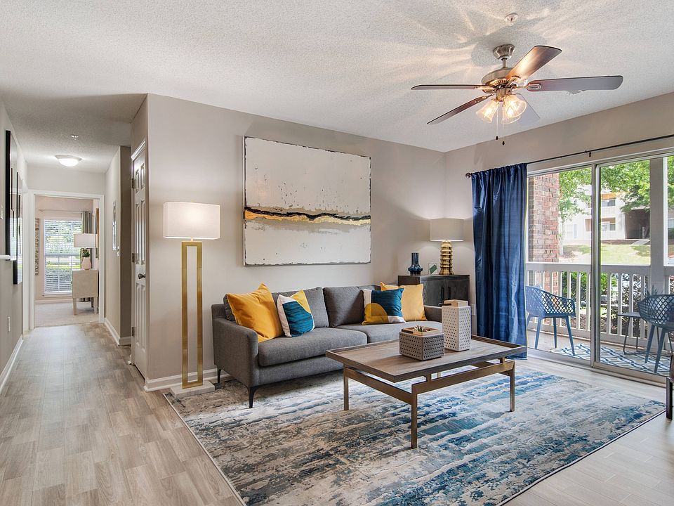 Living Room with Hardwood Flooring
