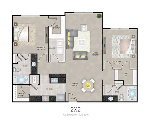 Floor plan 2A