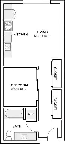 Floor plan ZA04 (MFTE) Income Restricted
