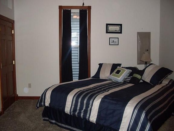 Master bedroom- dual closet with dual levels in each
