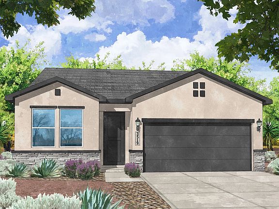 Elevation B - Santa Fe