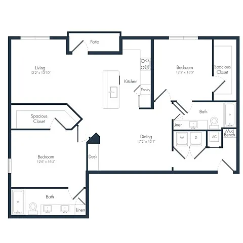 Floor plan B2