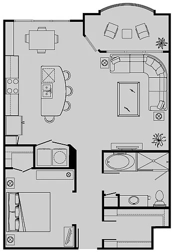 Floor plan D