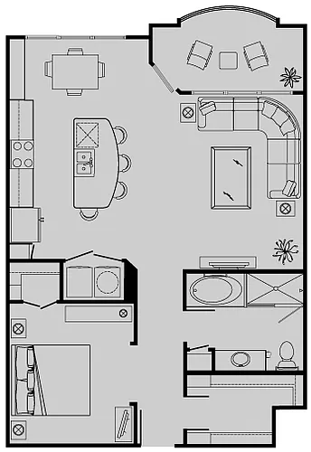 Floor plan D