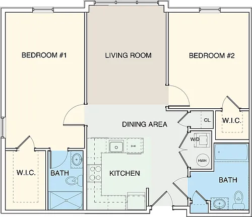 Floor plan B1