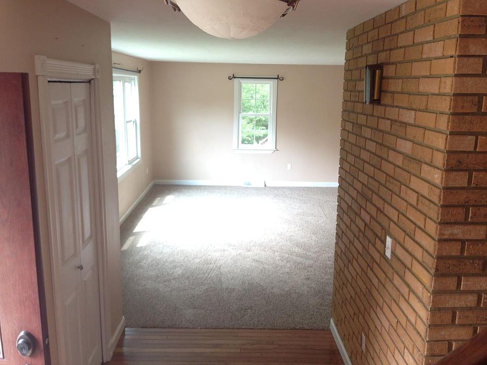 Downstairs foyer to living room