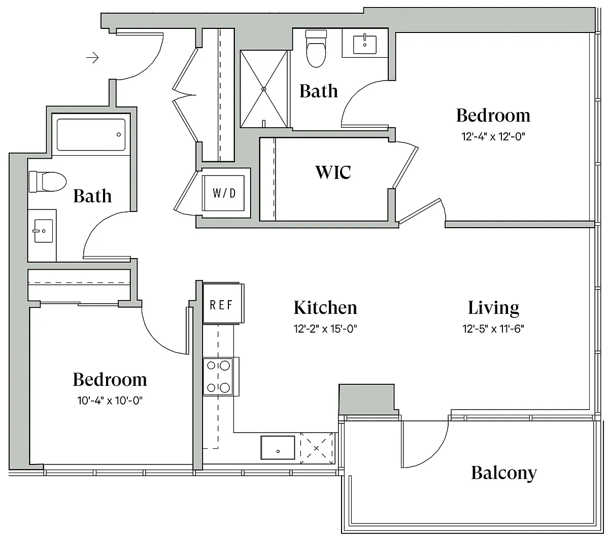 Floor plan D9a