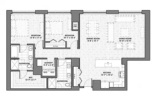 Floor plan PH-C5